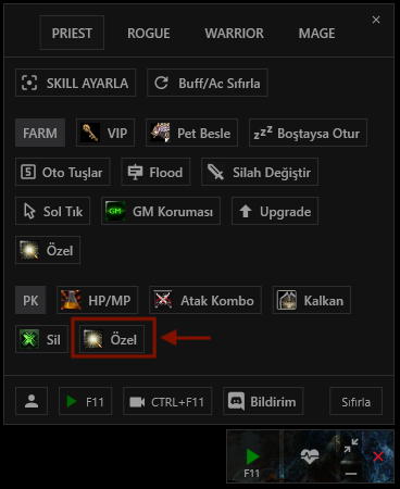 Özel makro pk Özel makro pk